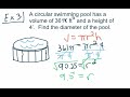 Geometric Properties of Cylinders
