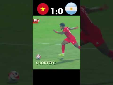 Vietnam beat Argentina!