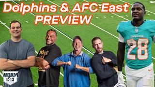 Miami Dolphins opener and AFC East season preview with Zach Gelb