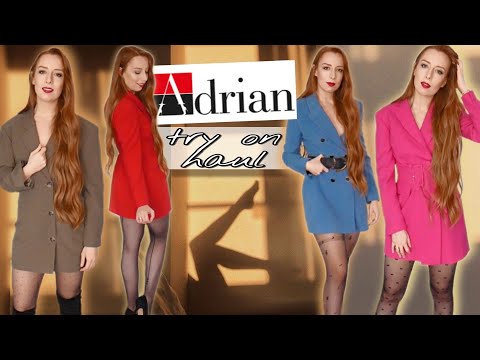 Rajstopy firmy Adrian: Modne stylizacje na jesień i zimę ???????? Outfits with pantyhose ???????? | Redhead