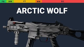 UMP-45 Arctic Wolf Wear Preview