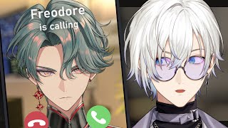 video call with @Freodore_nijisanji 📞 【NIJISANJI EN | Kaelix Debonair】