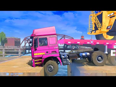 MOBIL TRUK DANCE TIKTOK - TRUK JOGET JOGET LUCU | XE TẢI NHẢY TIK TOK ##1568
