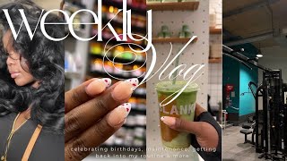 My new year starts now | Getting Back into My Routine | Celebrating Birthdays | Maintenance Week 