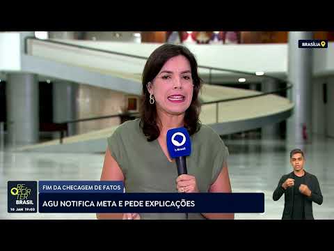 AGU notifica Meta e pede explicações sobre mudanças na plataforma