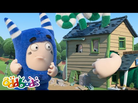 Zee se transforma em uma casa?! | 2 HORAS DE ODDBODS | Desenhos Animados Engraçados em Português