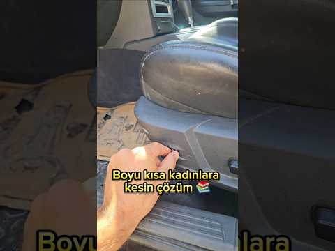 Kadınlar artık koltuğu ileri cekme derdine son