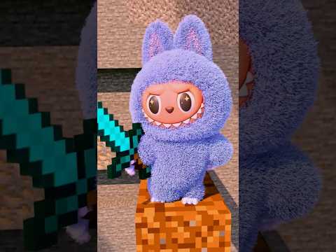 Labubu in Minecraft | Banana Cat and Labubu in Minecraft 🍌⛏️💎
