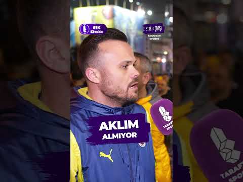 “AKLIM ALMIYOR” devamı YouTube kanalımızda... #fenerbahçe #rizespor #taraftar