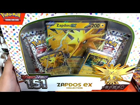 APERTURA DE CARTAS POKÉMON 151 COLECCIÓN ZAPDOS EX