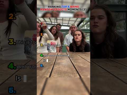 Ranking Top 5 Bring Random Objects Moments Part 2 #rank #ranking #funny