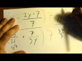 Simplifying Nested Fractions