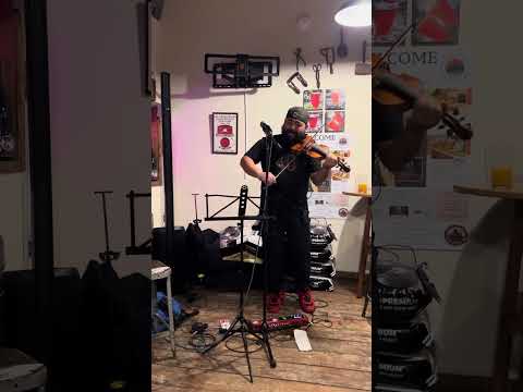 Playing @daftpunk “Aerodynamic” as a live violin loop!?!?