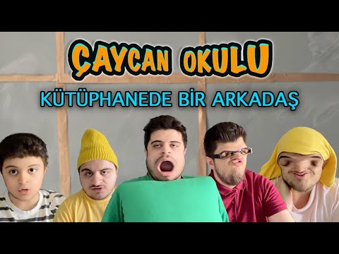 ÇAYCAN OKULU | KÜTÜPHANEDE BİR ARKADAŞ