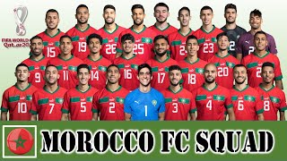 Daftar Skuad Timnas Maroko Piala Dunia 2022 Menuju final