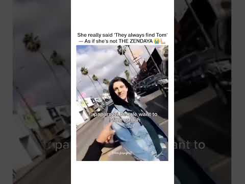 POV: Zendaya doesn’t know she’s THE Zendaya