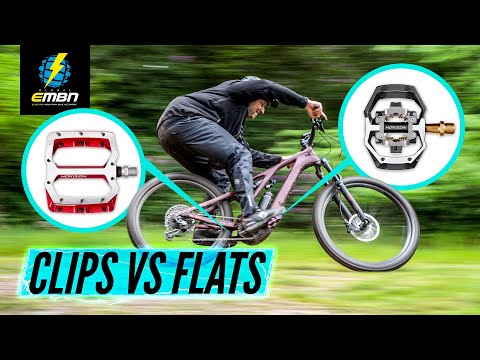 Clips Vs Flat Pedals | More Power Or More Range?