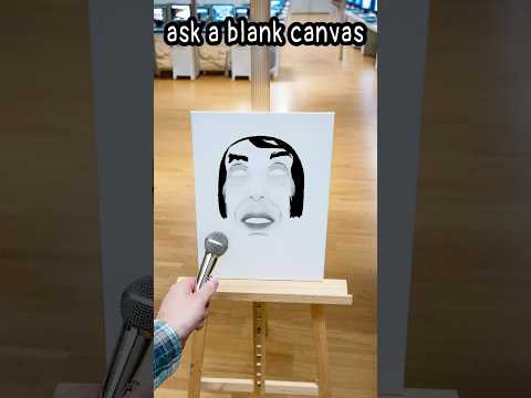 Ask a Blank Canvas: Cosmic Canvas Q&A #digitalart #arthumor #cosmos