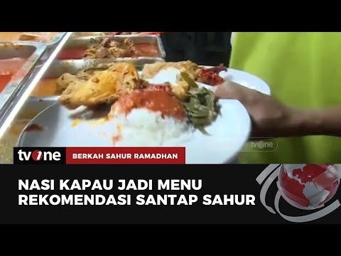 Warga Pilih Nasi Kapau Jadi Menu Sahur TvOne