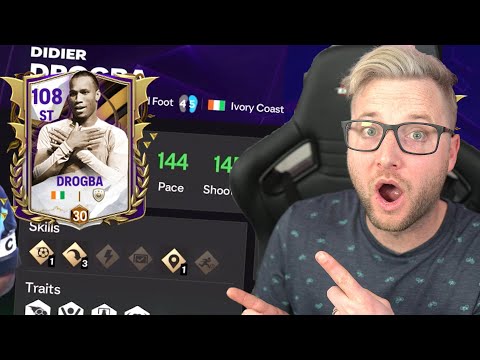 We Added Max Ranked, Max Trained Drogba To Our FC Mobile Squad and This is How He Did!