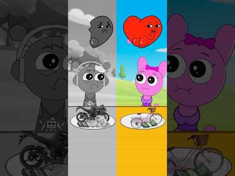 [SPRUNKI] Oren's wounded heart needed love, but Pinky.. #shorts #incredibox
