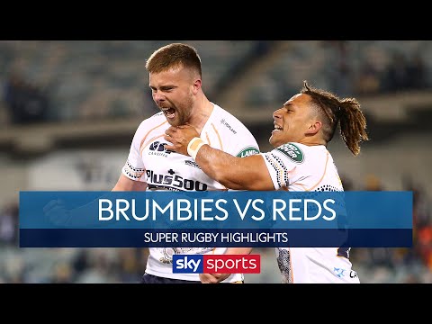 Brumbies edge Reds with last-gasp penalty kick! | Brumbies vs Reds | Super Rugby Highlights