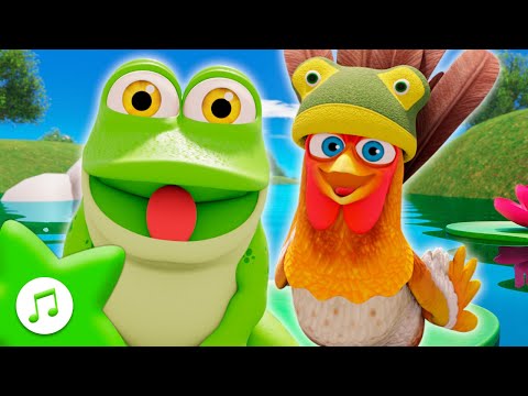 The Little Froggie 🐸🎶 Song for Kids | Zenon The Farmer Nursery Rhymes