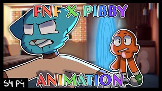 FNF X PIBBY (S4 P4) DARWIN ~Friday Night Funkin~ [ANIMATION]
