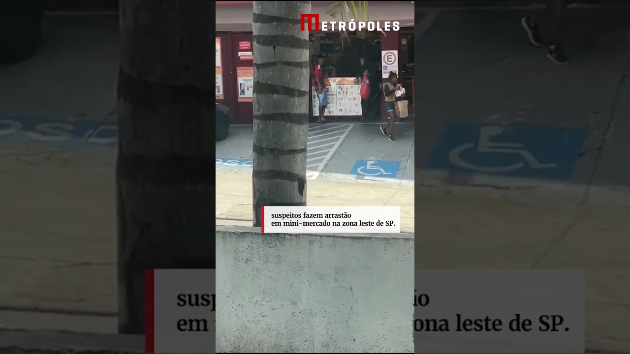 Suspeitos fazem arrastão em mini mercado na zona leste de SP
