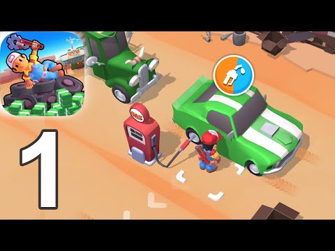 Gas Station Simulator Tycoon Gameplay Video Part 1 (iOS Android)