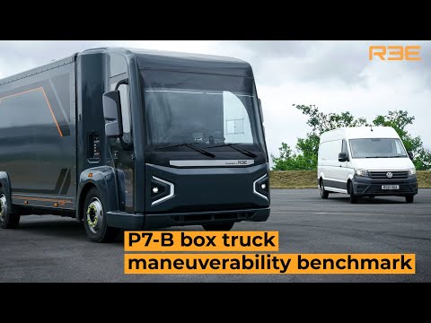 REE P7-B box truck maneuverability benchmark
