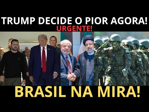 URGENTE! DONALD TRUMP TOMA GRAVE DECISÃO!