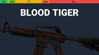 M4A1-S Blood Tiger Wear Preview