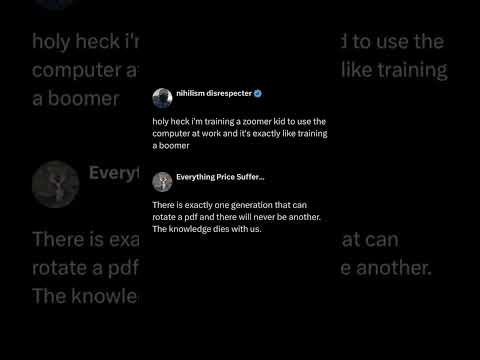zoomer vs boomer: the pdf struggle is real | Subscribe for more #motivation 😊👍