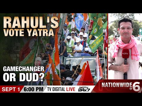Rahul Gandhi Rally Today | Rahul's Vote Yatra | Gamechanger Or Dud? | Nationwide At 6