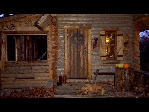Dinner for Two at the Off Grid Log Cabin Roast Duck Mud Oven