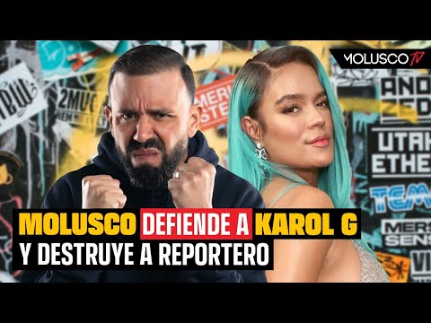 Ofensa Publica a Karol G hace que Molusco reviente, mientras hermana de Anuel pide reconciliación.