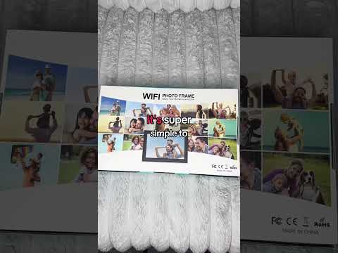 Best Gift for Grandma! #grandma #familypictures #wifi #wifiphotoframe