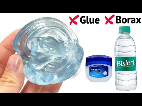 I Made Vaseline Water Slime ❌No Activator ❌No Glue/How to make Vaseline Water Slime At Home #ASMR