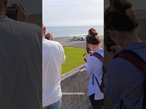 Amazing AIRBUS 330N at Madeira Airport