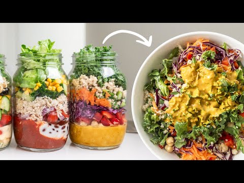 Meals in a Jar (healthy meal prep)