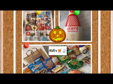 Aldi's Groceries 🧾🛒