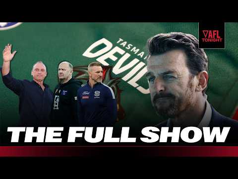 'Mindful of the sensitivities' 👀 Gale opens up on Tassie's recruiting issue I AFL Tonight Full Show