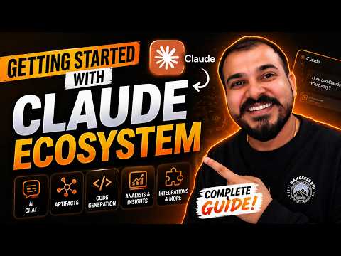 Thumbnail for 1- Getting Started With Claude Ecosystem- Claude Chat, Claude Cowork And Claude Code