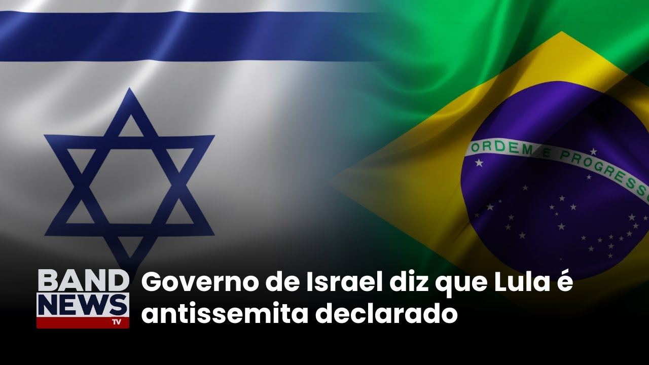 Governo de Israel diz que Lula é antissemita declarado | BandNews TV