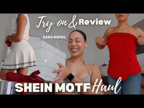 SHEIN WINTER CLOTHING HAUL | MOTF TRY ON REVIEW