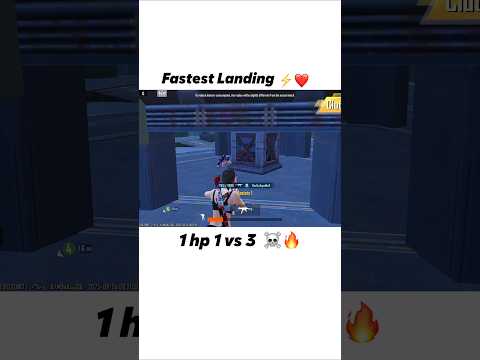 FASTEST LANDING NEW EVENT  ⚡ #viral #bgmi # shorts
