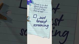 Tick Off Your Breast Screening - Breast Cancer Awareness Month October 2026