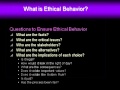 Ethical Decision-Making in Business