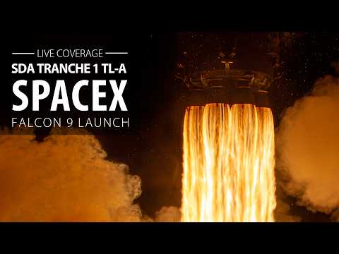 라이브: SpaceX Falcon 9 로켓, 미군 우주개발국을 위해 캘리포니아에서 발사